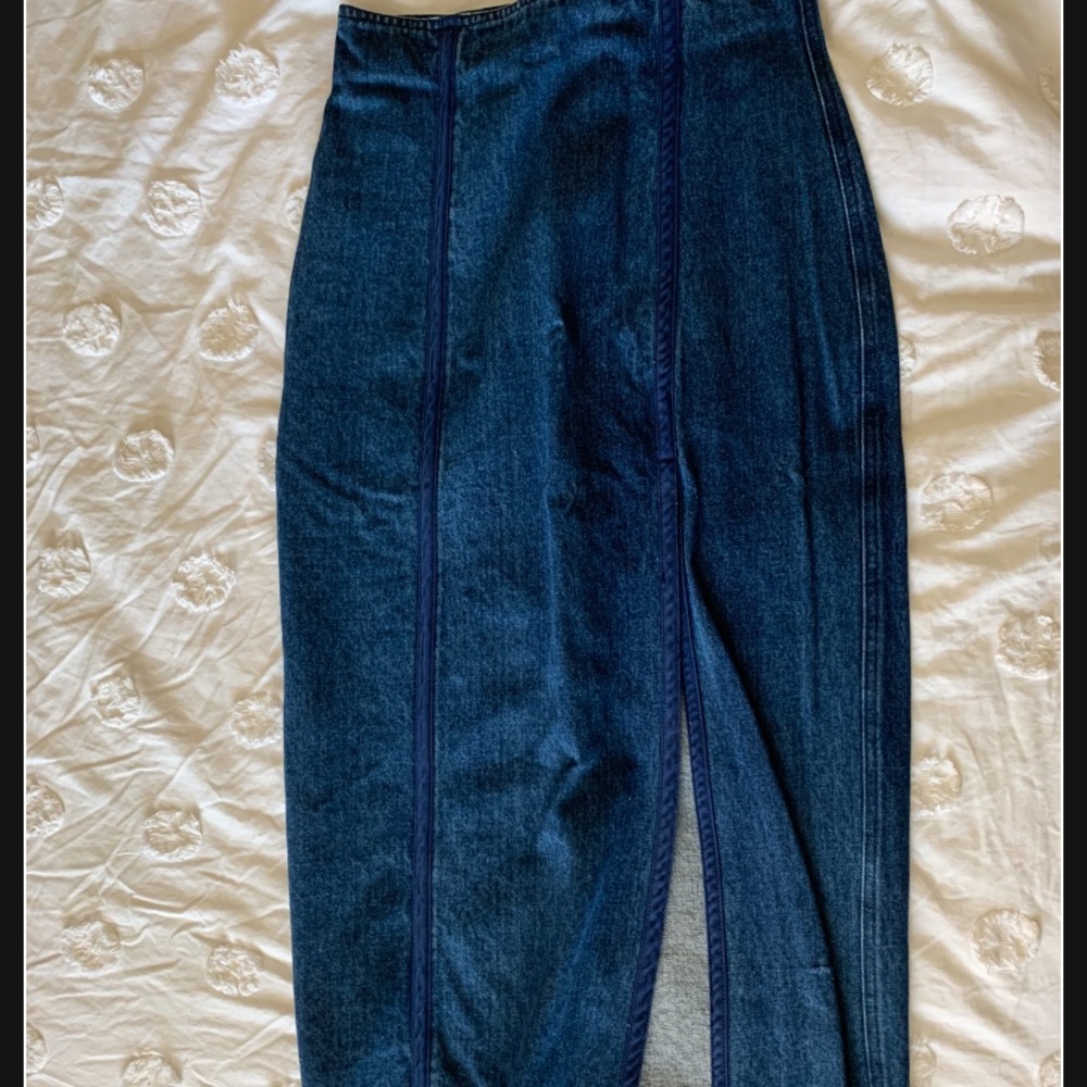 Vintage the Limited  denim pencil skirt